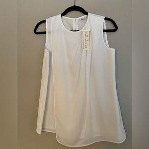 NWT Shoshanna white top. Size 6.